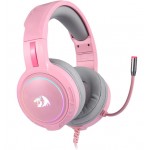 Redragon H270 MENTO RGB Gaming Headset – Stereo Pink