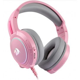 Redragon H270 MENTO RGB Gaming Headset – Stereo Pink