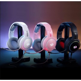Redragon H270 MENTO RGB Gaming Headset – Stereo Pink