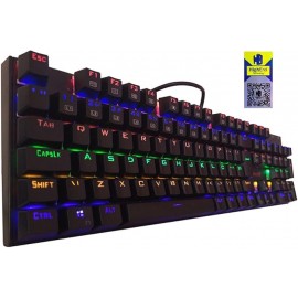 Redragon Rudra K565 Brown Switch Rainbow Arabic