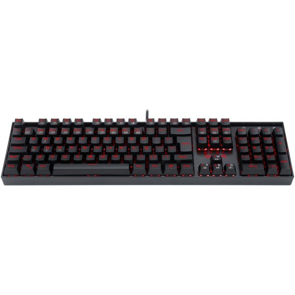 Redragon K551 MITRA 104 Key LED Backlit Mechanical Keyboard with Blue Switches LED Backlight