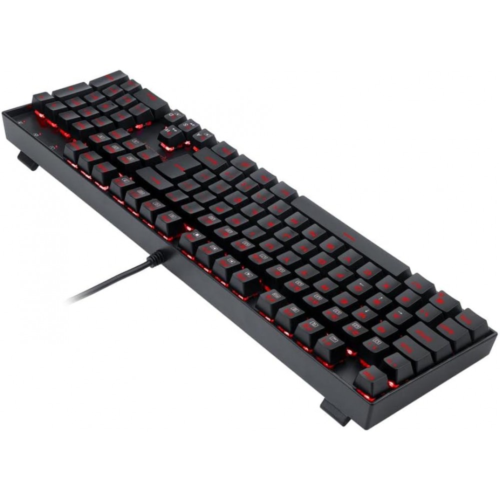 Redragon K551 MITRA 104 Key LED Backlit Mechanical Keyboard with Blue Switches LED Backlight