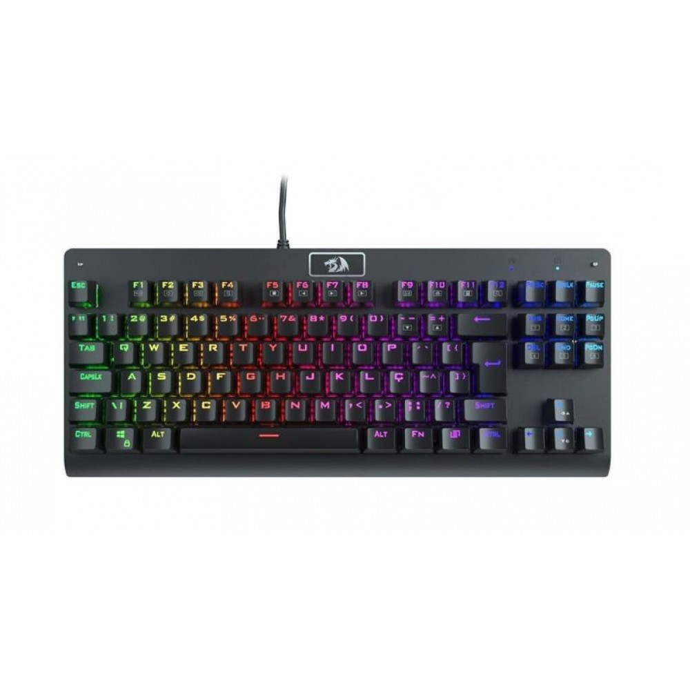 REDRAGON K568 Rainbow DARK AVENGER Mechanical Gaming -RED SWITCH ARBIC