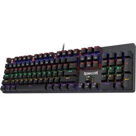 REDRAGON K608E Elite Valheim Mechanical Gaming Keyboard Rainbow Backlight, Black Switch Wired , ARBIC