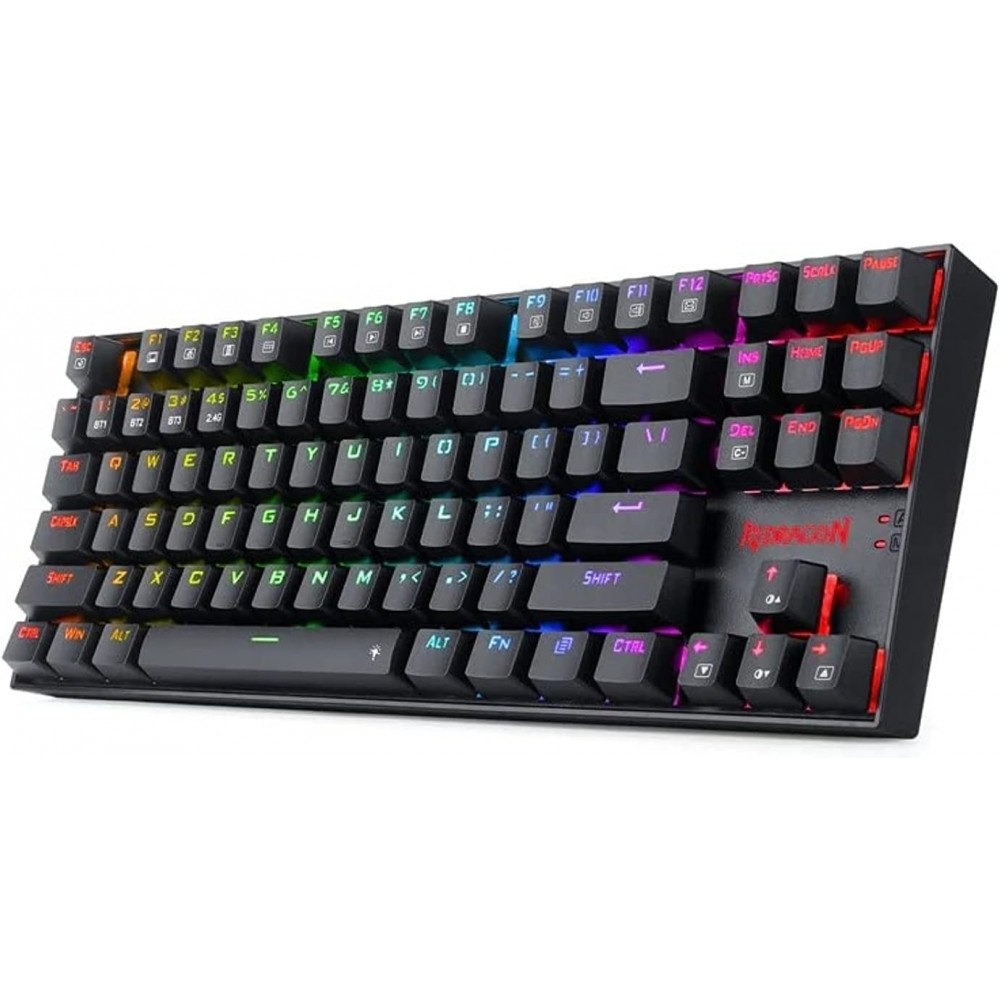 Redragon K552P Kumara Pro RGB Wireless Gaming Keyboard – Blue Switches