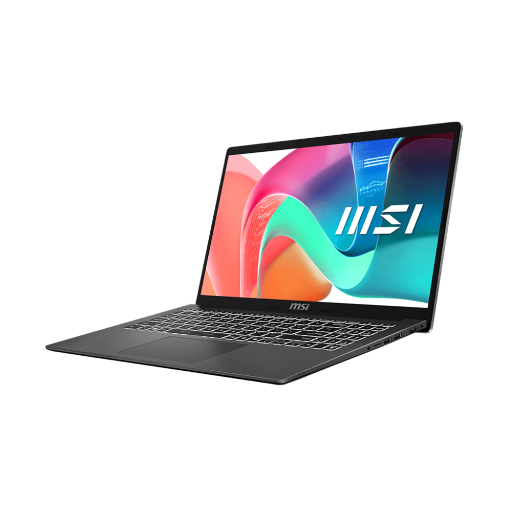 MSI Modern 15 F13MG Laptop Intel Core i5-1335U 512GB SSD 8GB Ram Intel Iris Xe Graphics 15.6" Inch FHD - Urban Silver