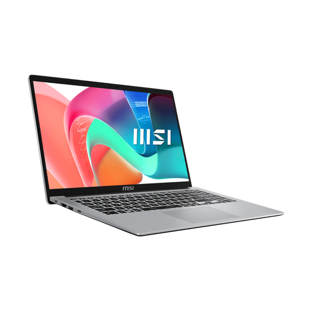 MSI Modern 15 F13MG Laptop Intel Core i5-1335U 512GB SSD 8GB Ram Intel Iris Xe Graphics 15.6" Inch FHD - Urban Silver
