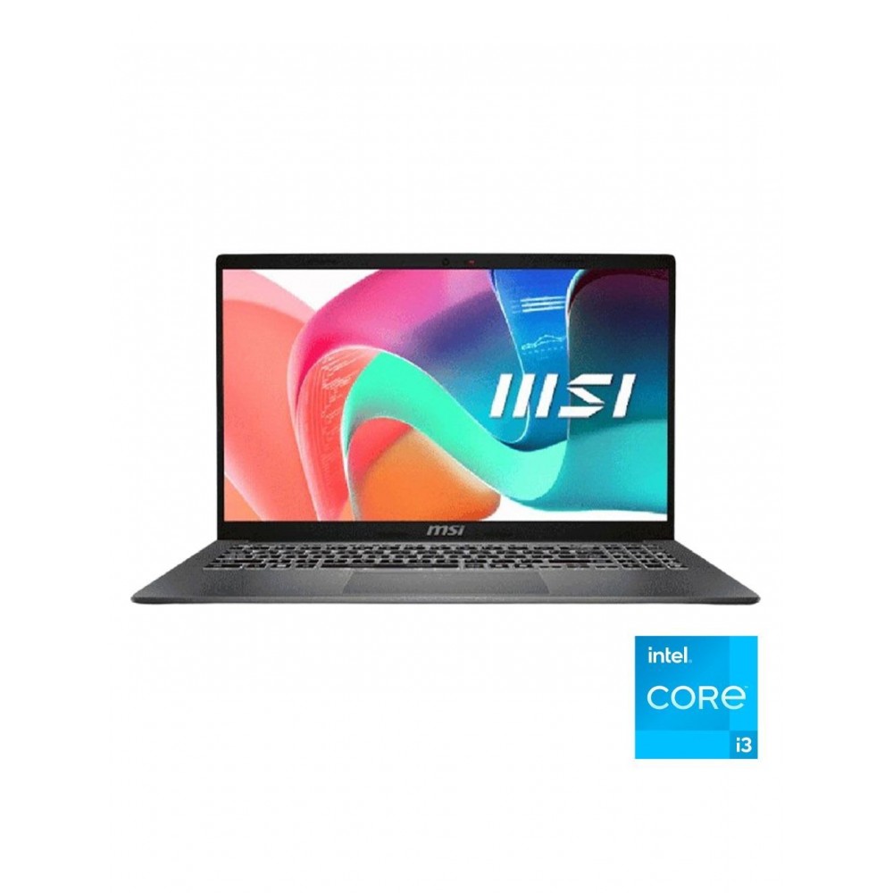 MSI Modern 15 F13MG Laptop - Intel® Core™ i3-1315U - 8GB - 512GB SSD - Intel® UHD Graphics - 15.6" FHD 60Hz - Platinum Gray