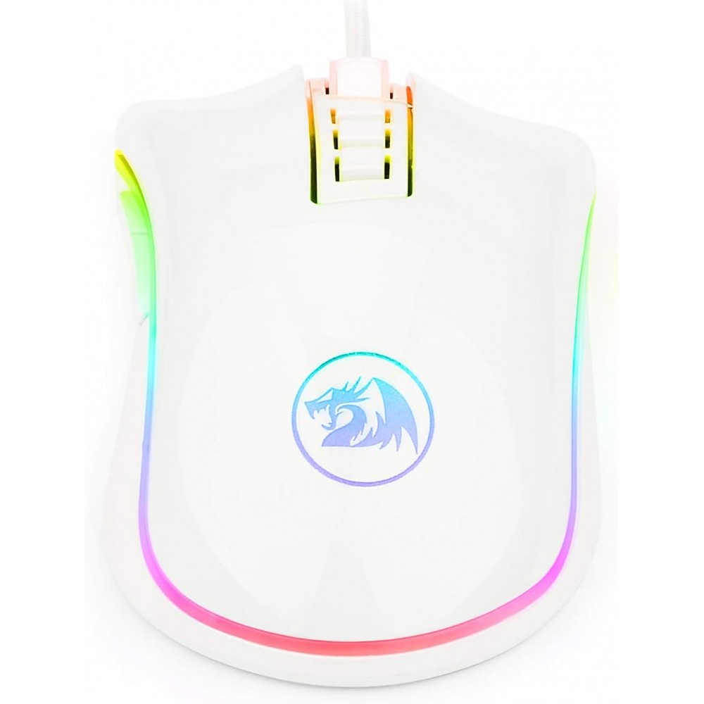 Redragon M711 Cobra White Gaming Mouse 12400DPI