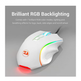 Redragon M607 Griffin 7200 DPI RGB Gaming Mouse White