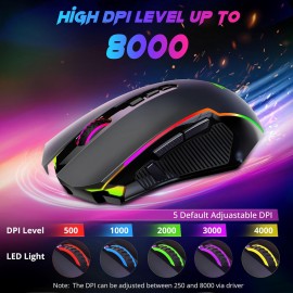 Redragon M910-KS RANGER LITE RGB Wireless 8000DPI