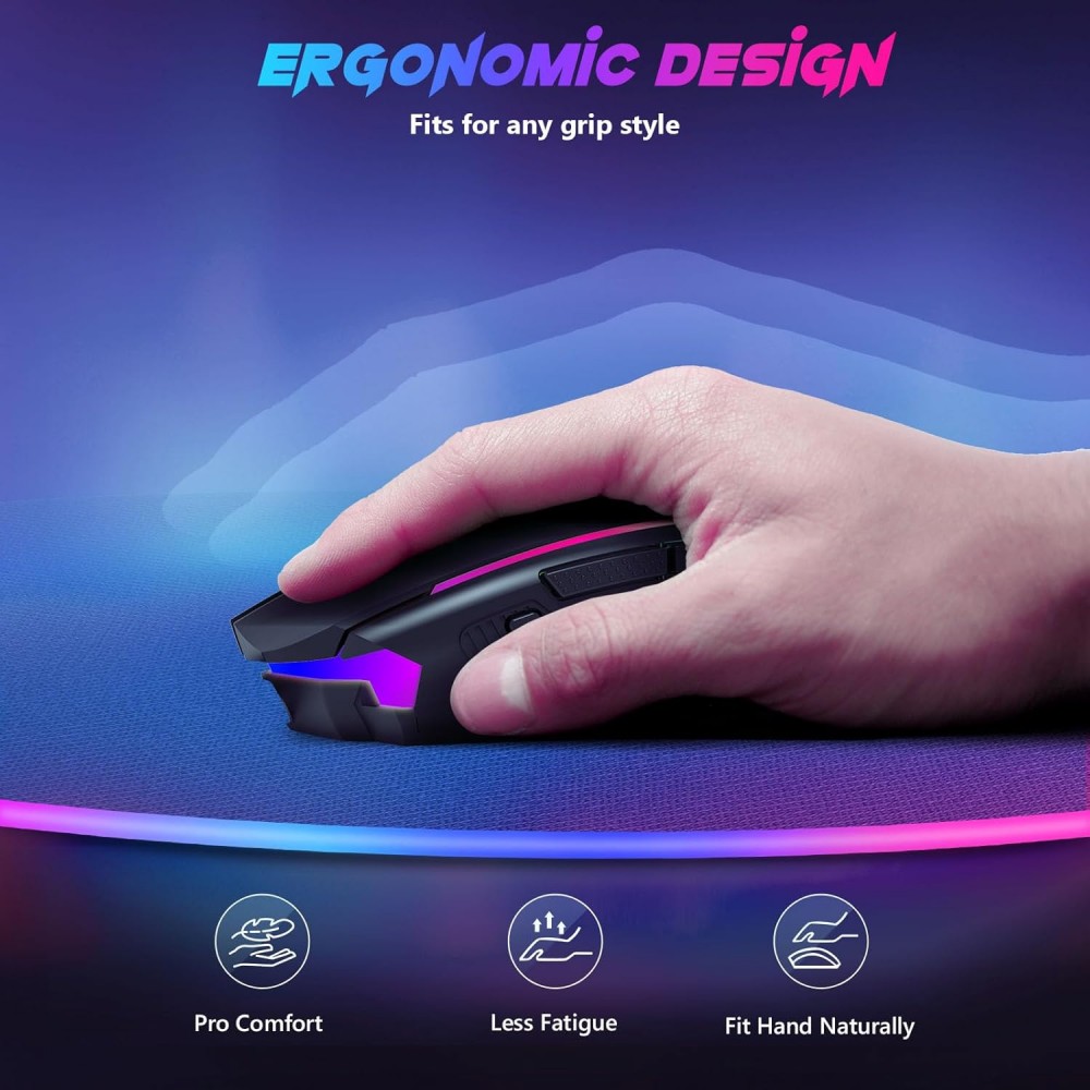 Redragon M910-KS RANGER LITE RGB Wireless 8000DPI