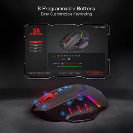 Redragon M690 MIRAGE PRO Wired/Wireless Gaming Mouse, 8000 DPI