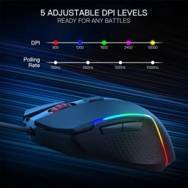 Redragon M616 TRIDENT BASIC RGB Gaming Mouse 10000DPI