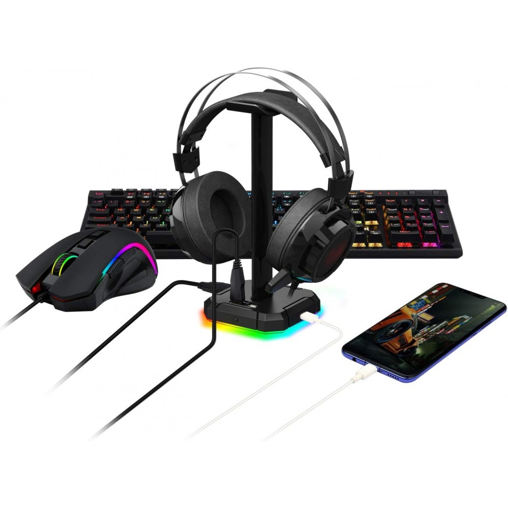 Redragon HA300 Scepter Pro Headset Stand RGB
