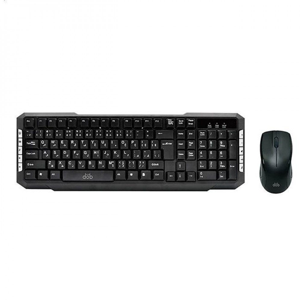 Porsh DOB KM 330 Wired Keyboard And Mouse Optical Combo