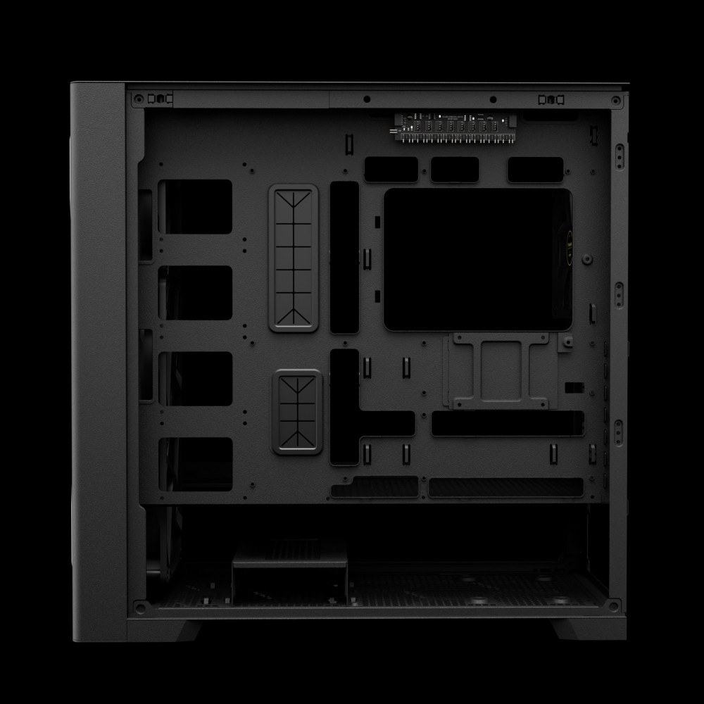 Gamdias ATHENA P3, 140mm fans x 4 tempered glass side-panel, Type-C, USB 3.0