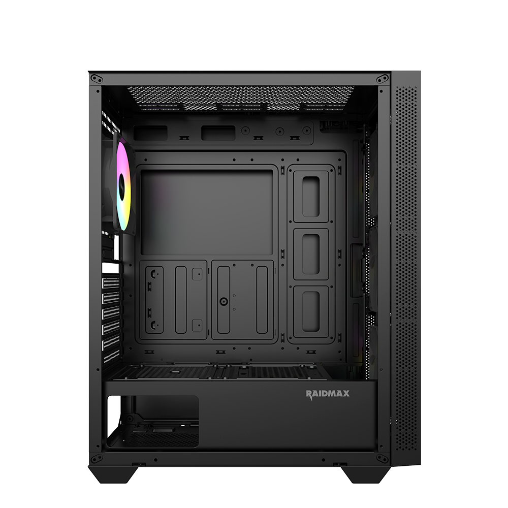 RAID MAX VECTOR SERIES - V217 CASE (BLACK) + PSU 650 WATT 80+ 4 x 120mm ARGB Fans