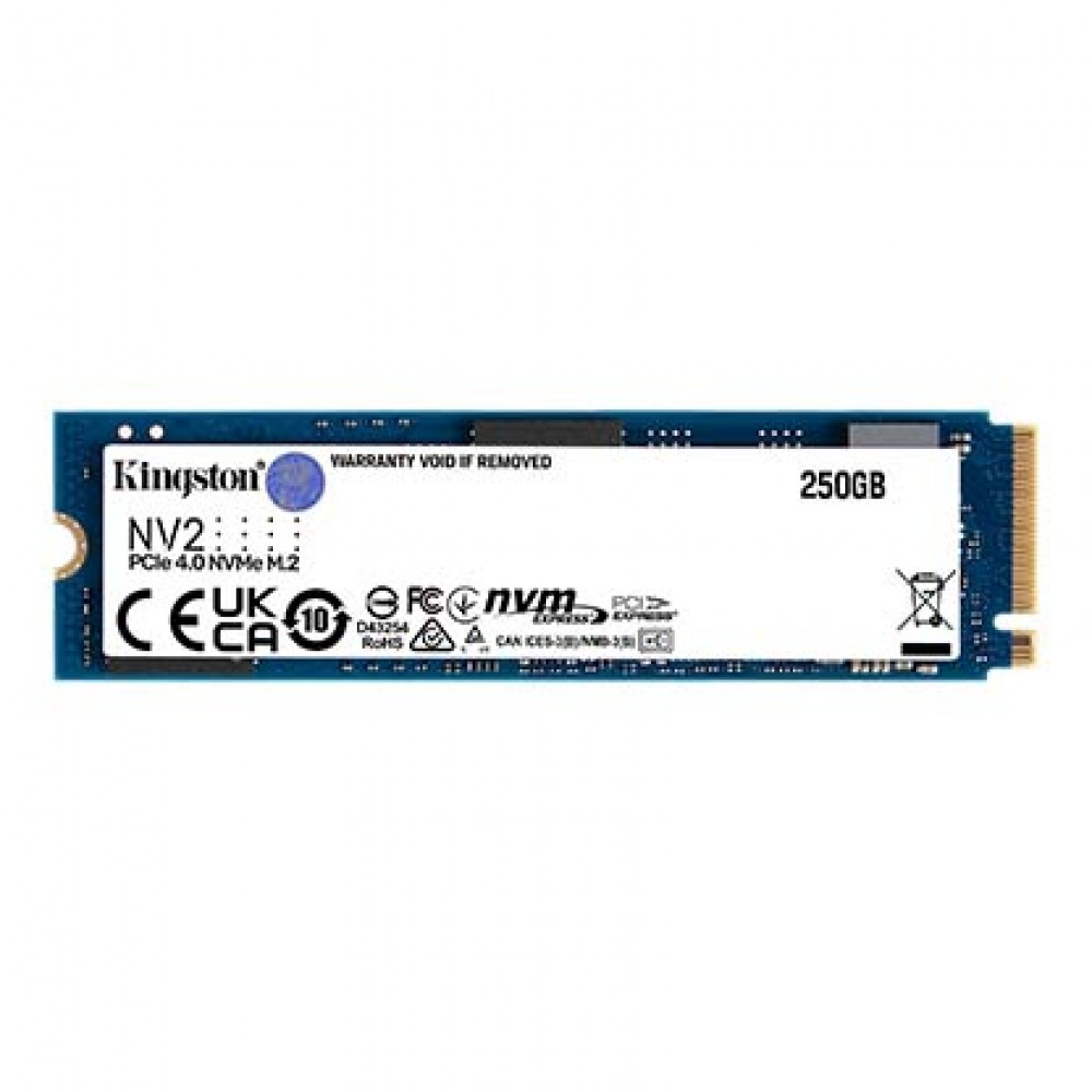 Kingston NV2 250GB PCIe 4.0 NVMe SSD