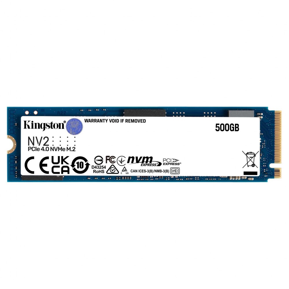 Kingston NV2 500GB PCIe 4.0 NVMe SSD