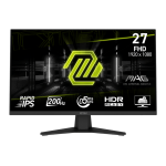 MSI MAG 274F 27 INCH - 1080p - Rapid IPS - 200Hz - 0.5 MS GTG