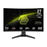 Msi MAG 276CF E20 27 Inch 200Hz 0.5Ms FHD Rapid VA Curved FreeSync Premium Gaming Monitor