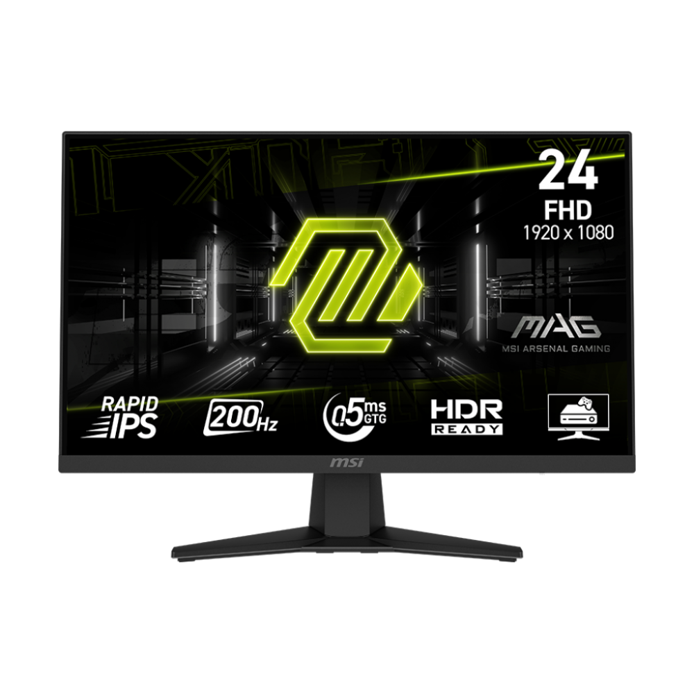 MSI MAG 244F 24 INCH FHD IPS 200Hz 0.5 MS