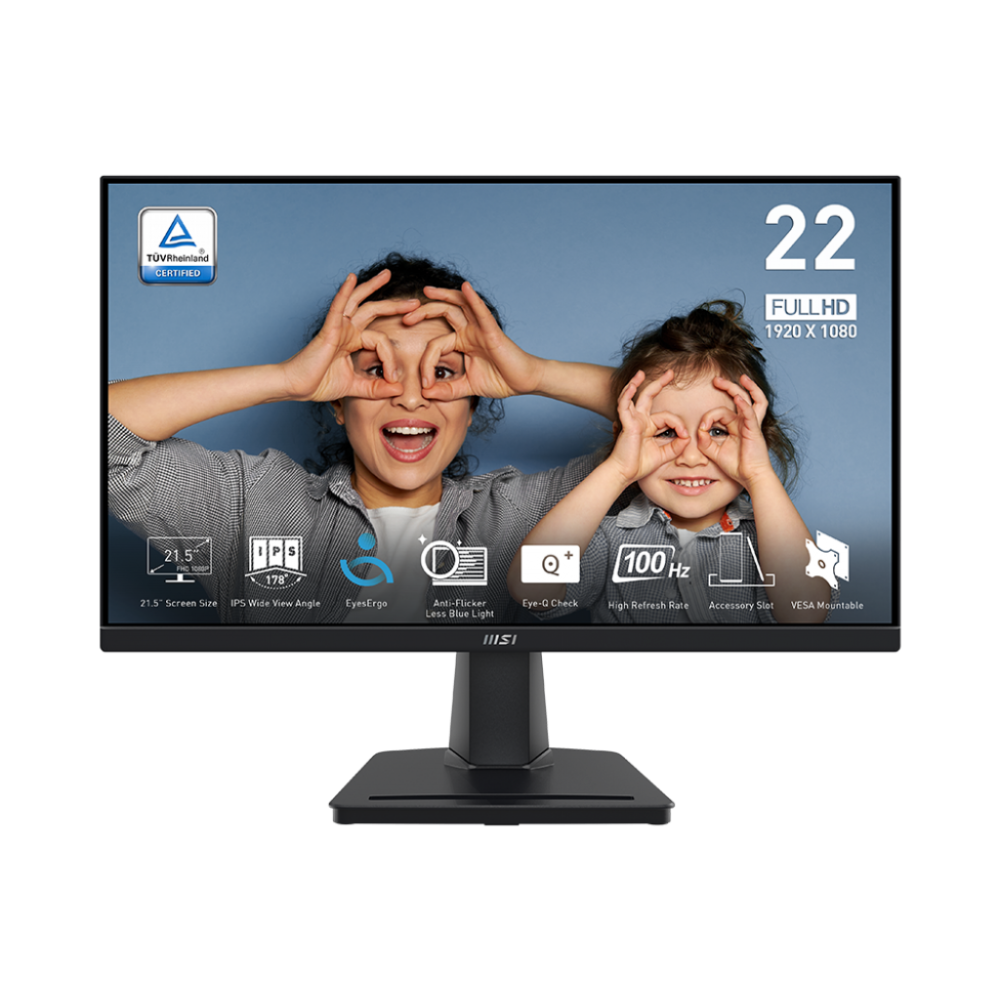 MSI PRO MP225 - 21.5" - IPS - 1080P - 100HZ