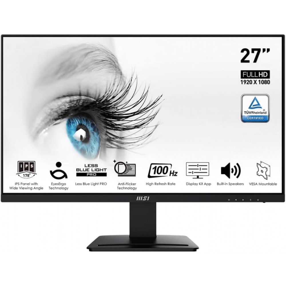 MSI Pro MP273A-27"-(FHD)-IPS-100Hz-1MS