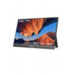 ARZOPA Portable Monitor, 15.6" 1920×1080 FHD IPS Portable Monitor for Laptop Support HDMI/Type-C/USB-C, Eye Protection Gaming Screen for Laptop/PC/Mac/PS3/4/5/Xbox 