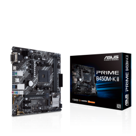 Asus PRIME B450M-K II Socket AM4 Motherboard