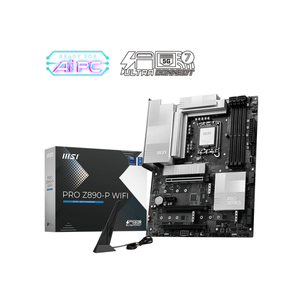 MSI PRO Z890-P WIFI LGA1851 Motherboard