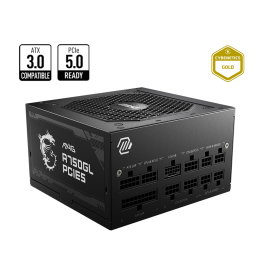 MSI MAG A750GL - 750W - PCI 5 - 80 PLUS GOLD - ATX..