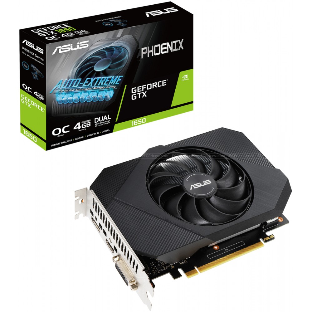 ASUS Phoenix GeForce GTX 1650 OC 4GB GDDR6